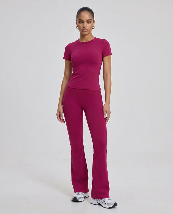 Flare Seamless High Waist Bootleg Yoga Pants