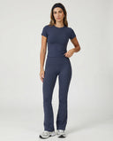 Flare High Waist Sculpt Yoga Leggings — view 2