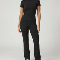 Flare High Waist Sculpt Yoga Leggings — view 2
