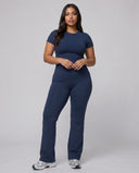 Flare High Waist Sculpt Yoga Leggings — view 3
