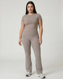 Flare High Waist Sculpt Yoga Leggings — view 3