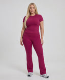 Flare High Waist Sculpt Yoga Leggings — view 3
