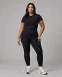 Seamless High Waist Sculpting Compression Leggings — view 3