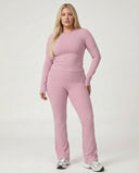 Flare High Waist Sculpt Yoga Leggings — view 3
