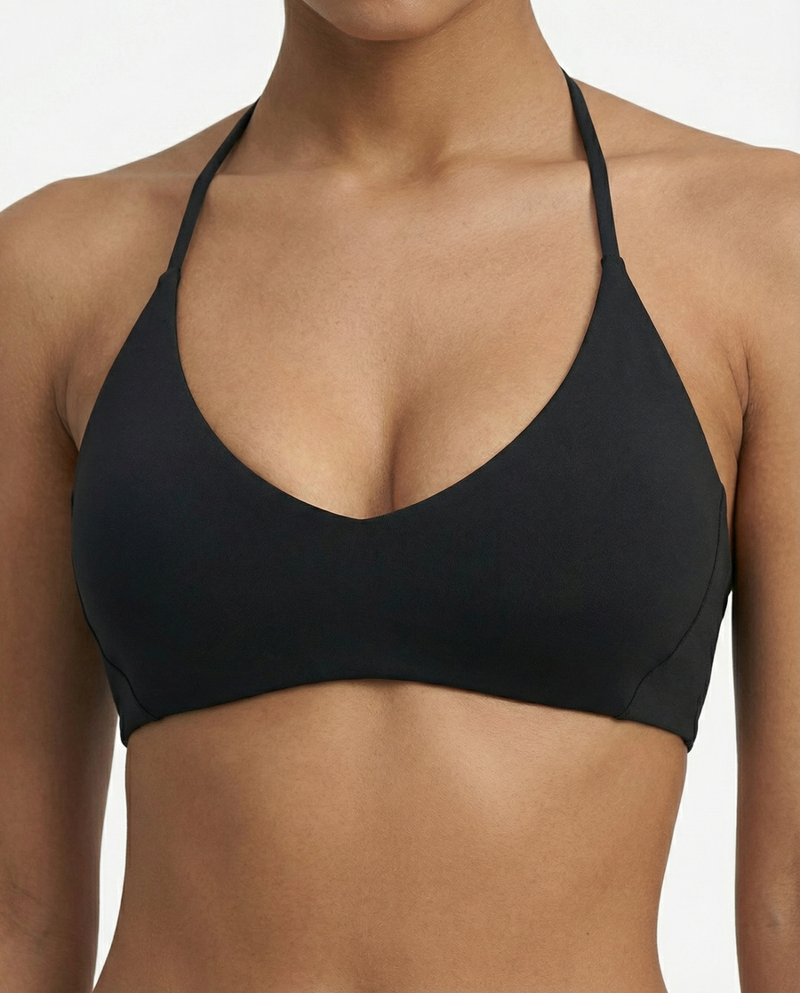 Women’s Seamless Sports Bra – Wireless Halter Triangle