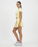 Seen Active Padel Skirt Set, featuring a sporty skirt and matching top, designed for athletic padel tennis gameplay.
