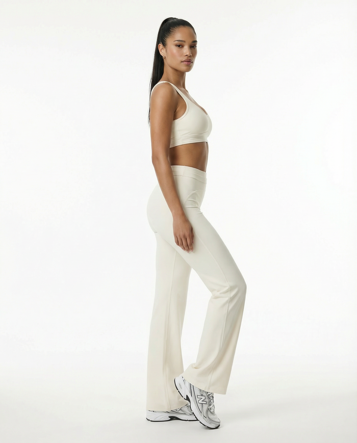 Women's Activewear Set – Flare Pants & Sports Bra