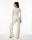 Seamless Long Sleeve Top Women Sculpting Fitted