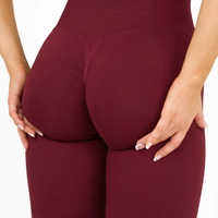 Snatched V-Waist Flare Leggings