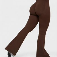 Snatched V-Waist Flare Leggings