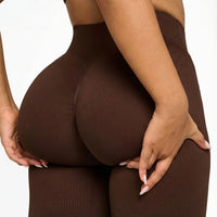 Snatched V-Waist Flare Leggings