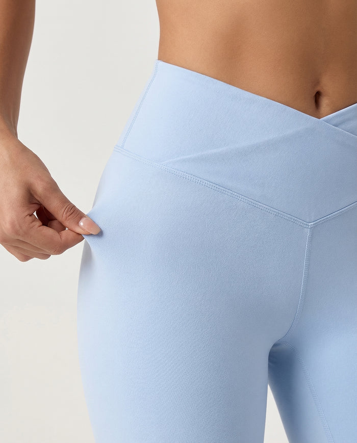 Flare Yoga Pants Set – High Waist Leggings & Sports Bra