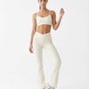 Flare Yoga Pants Set – High Waist Leggings & Sports Bra
