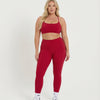 Seamless Workout Set – Sculpting High Waist Leggings & Top