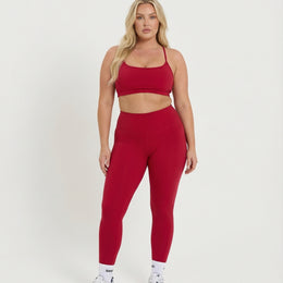 Seamless Workout Set – Sculpting High Waist Leggings & Top