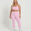 Seamless Workout Set – Sculpting High Waist Leggings & Top