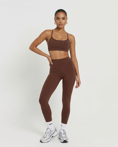 Seamless Workout Set – Sculpting High Waist Leggings & Top