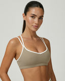 Sculpt Biker Short Set in Linen