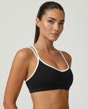 Sculpt Biker Short Set in Black