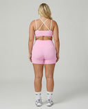 Sculpt Biker Short Set in Pink