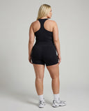 Black Sculpt Racerback Tank & Shorts Set