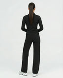 3-Piece Set – Flare Pants, Sports Bra & Jacket