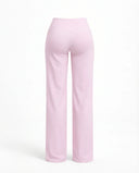 High Waist Crossover Wide Leg Leggings
