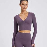 Activewear Set Women | 2 Piece Long Sleeve Sculpting