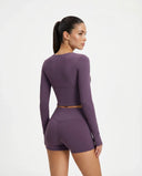 Activewear Set Women | 2 Piece Long Sleeve Sculpting — view 2
