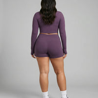 Activewear Set Women | 2 Piece Long Sleeve Sculpting — view 4