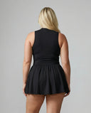 Sculpt Flare Compression Sleeveless Padel Dress
