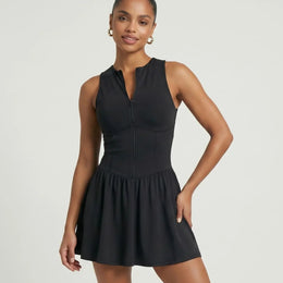 Sculpt Flare Compression Sleeveless Padel Dress
