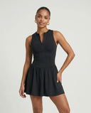 Sculpt Flare Compression Sleeveless Padel Dress