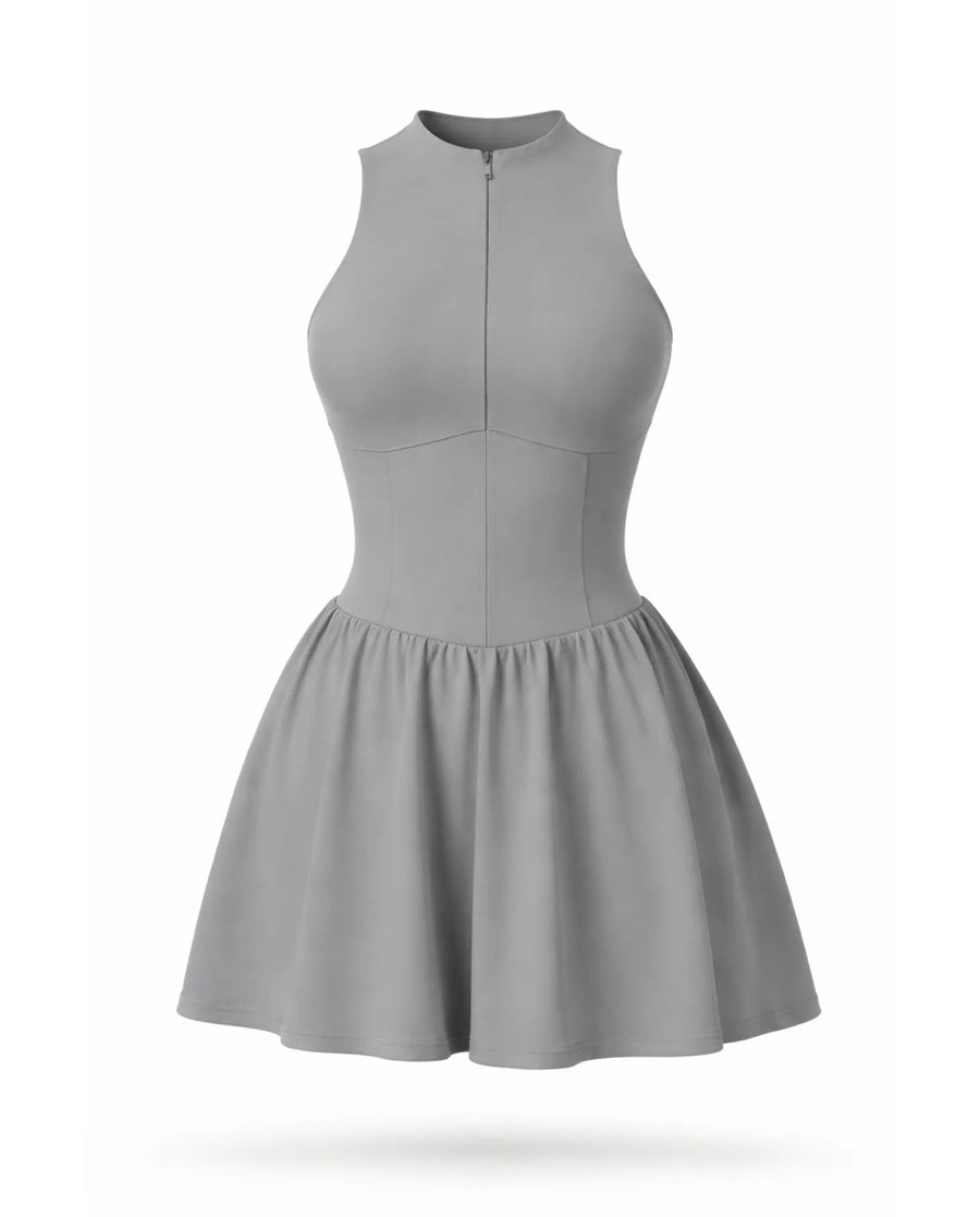 Sculpt Flare Compression Sleeveless Padel Dress