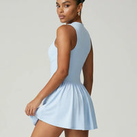 Sculpt Flare Compression Sleeveless Padel Dress