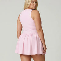 Sculpt Flare Compression Sleeveless Padel Dress