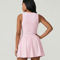 Sculpt Flare Compression Sleeveless Padel Dress