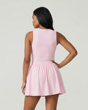 Sculpt Flare Compression Sleeveless Padel Dress