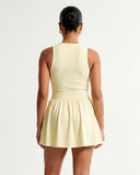 Sculpt Flare Compression Sleeveless Padel Dress