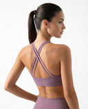 Halter Sports Bra Deep V Sculpt — view 2