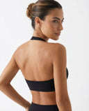 Halter Sports Bra Deep V Sculpt — view 2