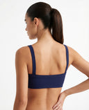 Sports Bra Ribbed Square Neck Crop — view 2