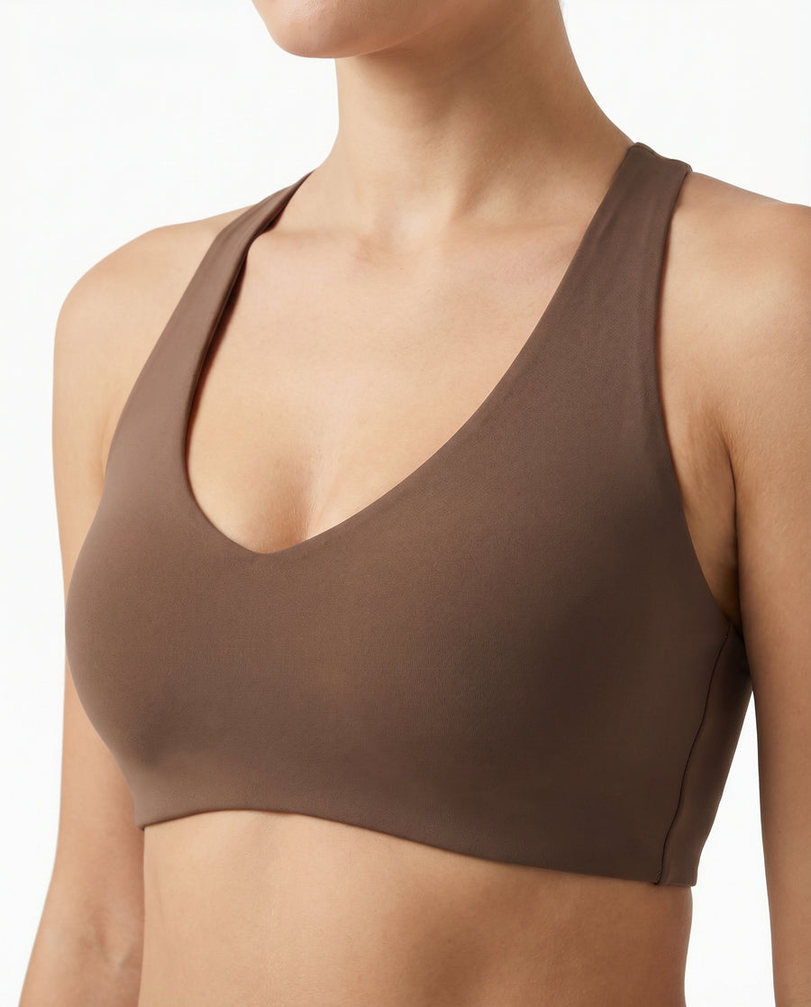 Sports Bra Sculpt Seamless Racerback Top