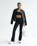 Sports Bra Ribbed Square Neck Crop — view 4