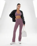 Halter Sports Bra Deep V Sculpt — view 4