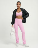 Sports Bra Contrast Trim Strappy Back — view 4