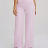 High Waist Crossover Wide Leg Leggings